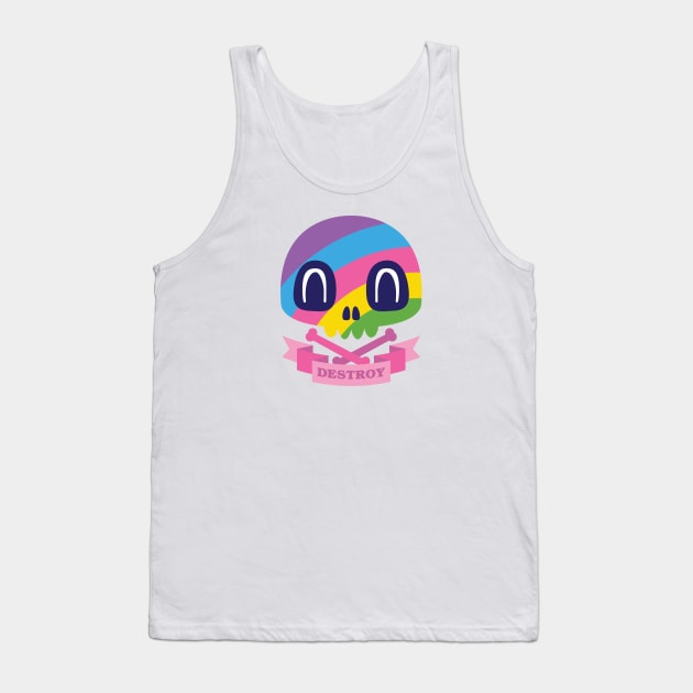 Destroy Tank Top by jthreeconcepts